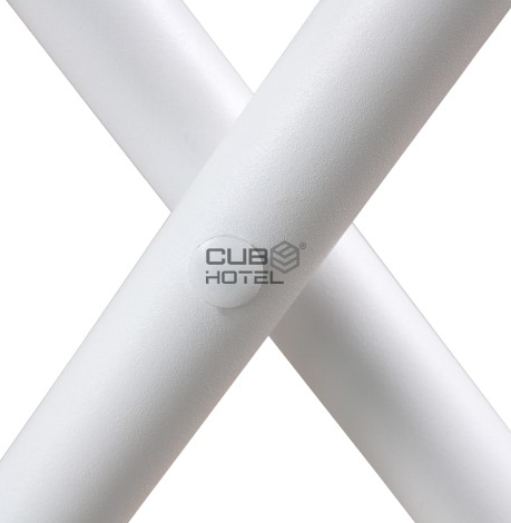 Suporte Malas Aço Branco STAY